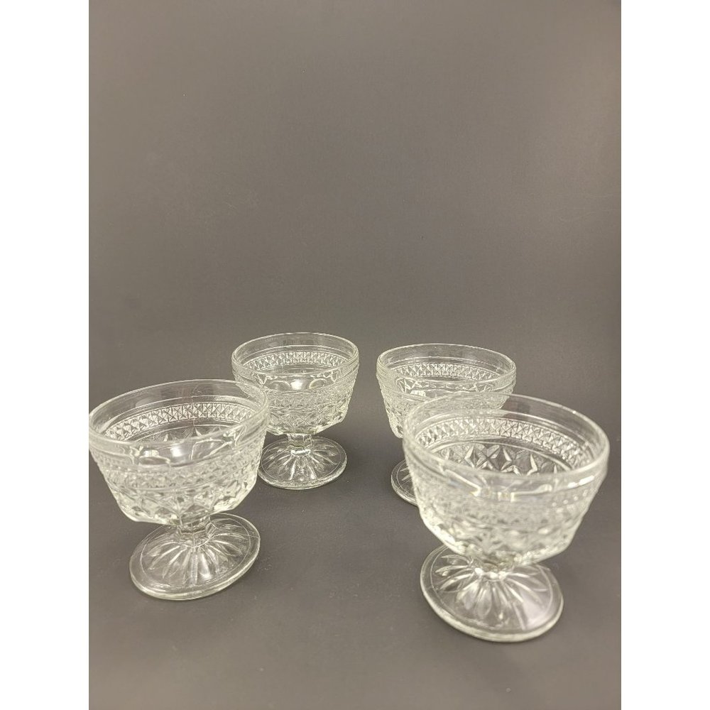 Vintage Low-ball Glasses or Pudding Cups